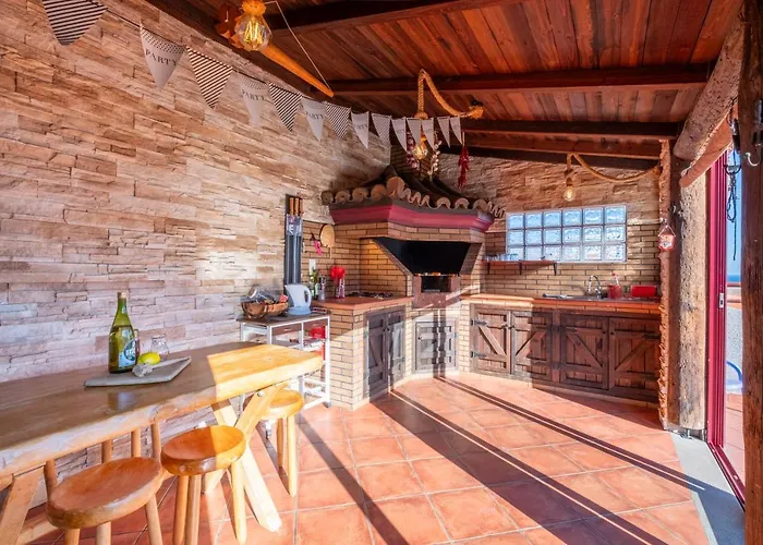 Terrace To Atlantic Santa Cruz (Madeira)